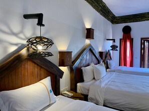 1 habitación, ropa de cama de alta calidad y colchones con pillow-top 
