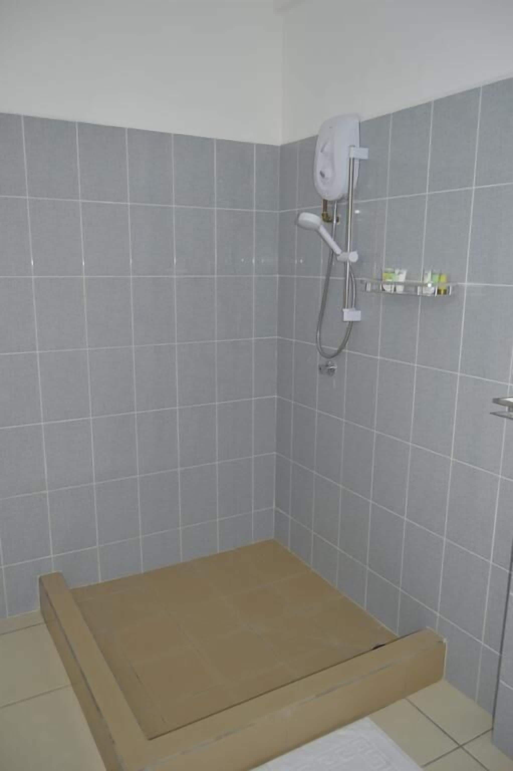 Dusj på badet