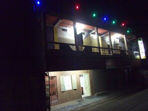 Front of property - evening/night - Azmiry Residential Hotel (Kushtia)