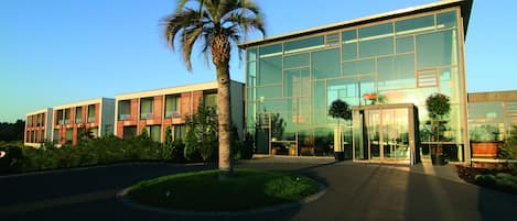 Entrada de la propiedad