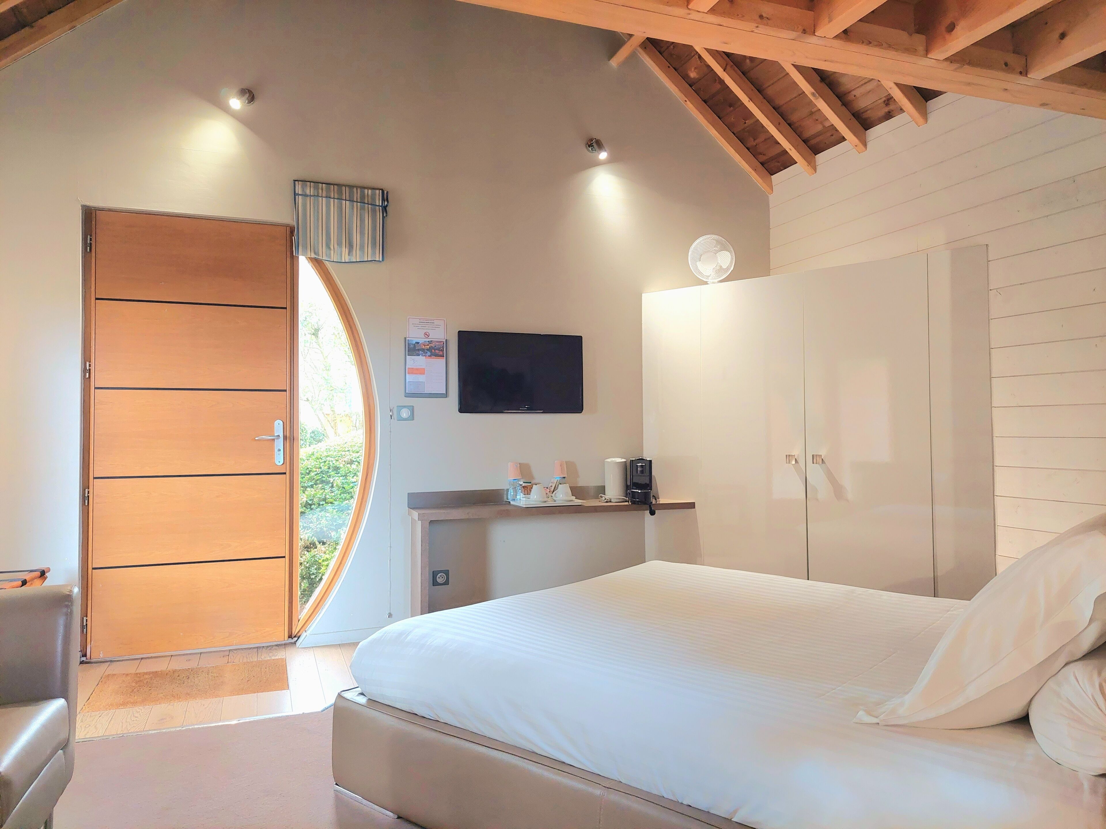 Superior-Chalet | 1 Schlafzimmer, hochwertige Bettwaren, Bügeleisen/Bügelbrett