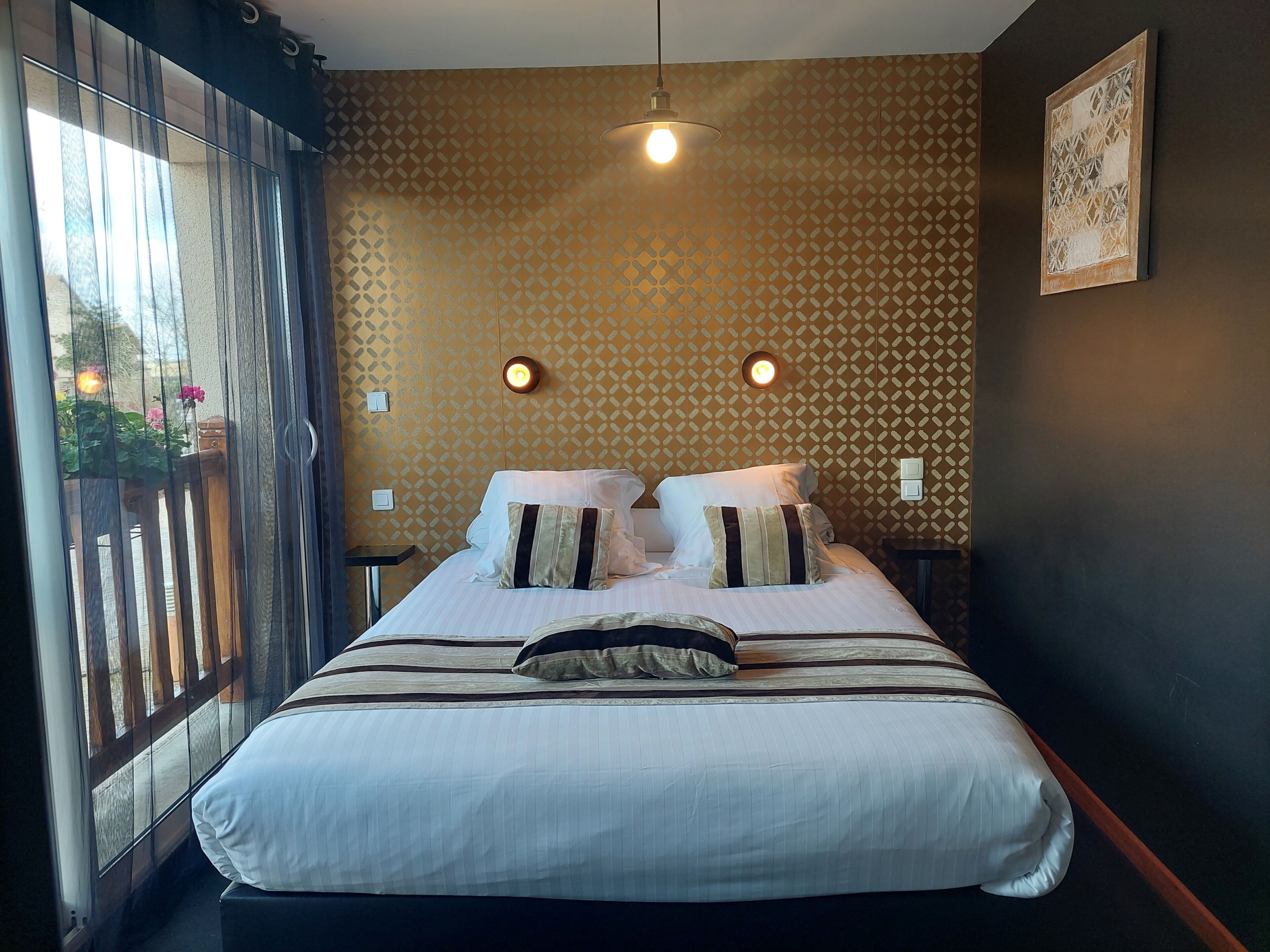Standard-Doppelzimmer | 1 Schlafzimmer, hochwertige Bettwaren, laptopgeeigneter Arbeitsplatz