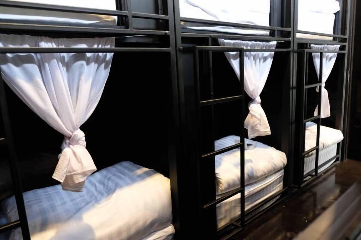 Laptop workspace, free WiFi, individually furnished, bed sheets