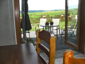 Vista des de l'allotjament