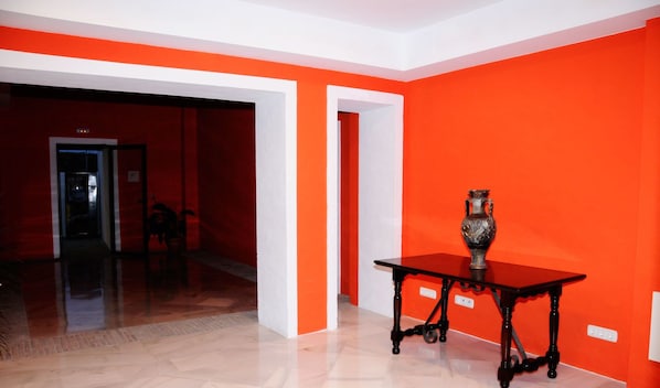 Interior entrance