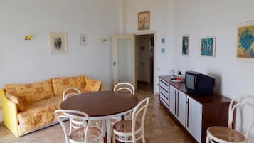 Classic Apartment, 1 Bedroom | Living area | TV
