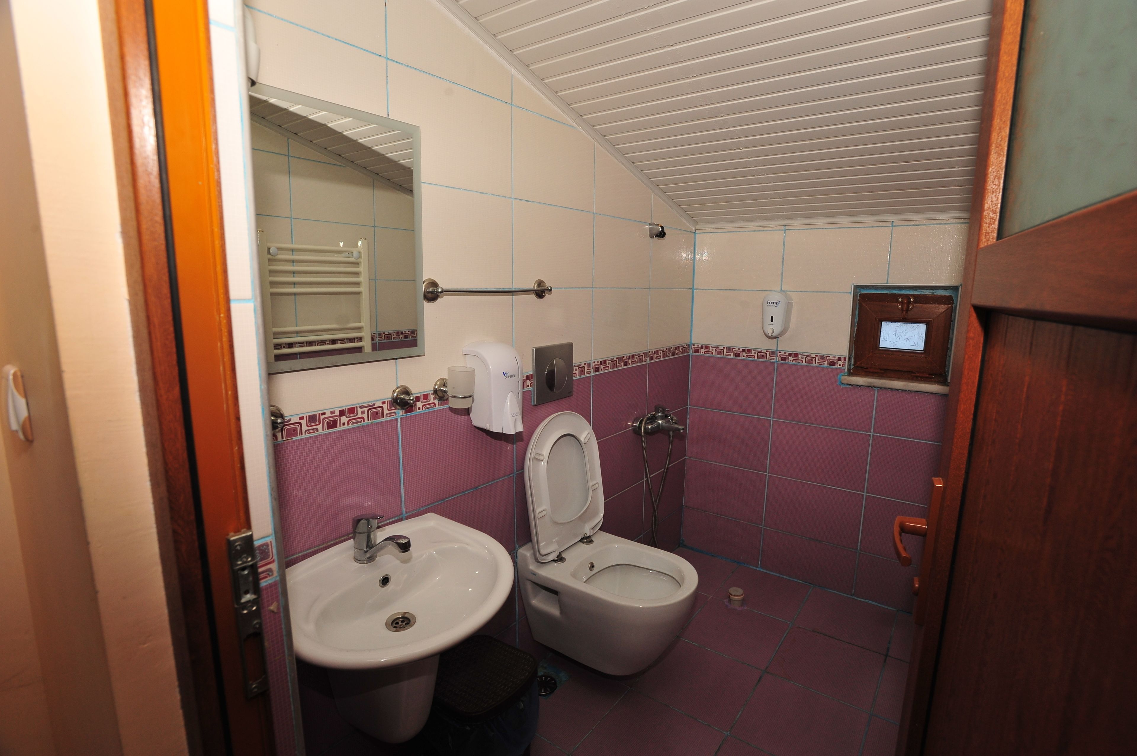 standard triple room | bathroom | shower, free toiletries, hair dryer, slippers