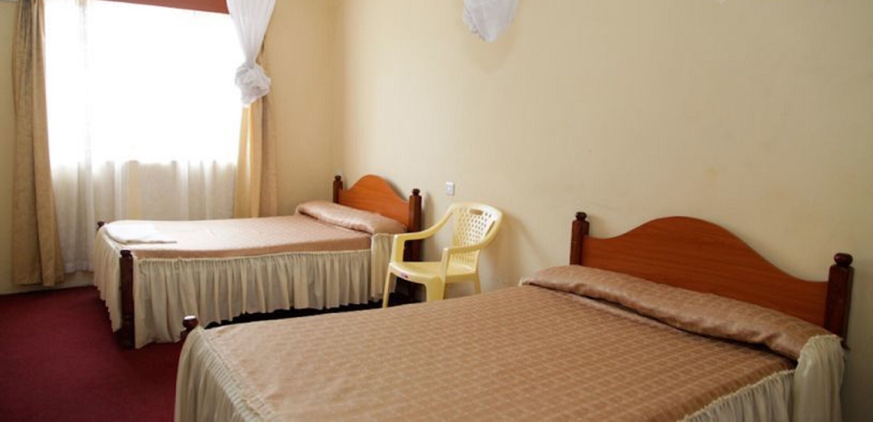 Free WiFi, bed sheets