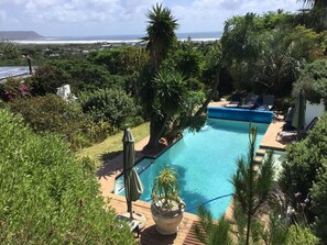 Comfort Apartment, 1 Bedroom, Kitchen, Pool View | View from room - Ocean Golf Guest House (Cape Town)