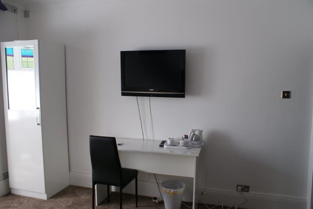 deluxe double room (king 7) | premium bedding, desk, laptop workspace, iron/ironing board