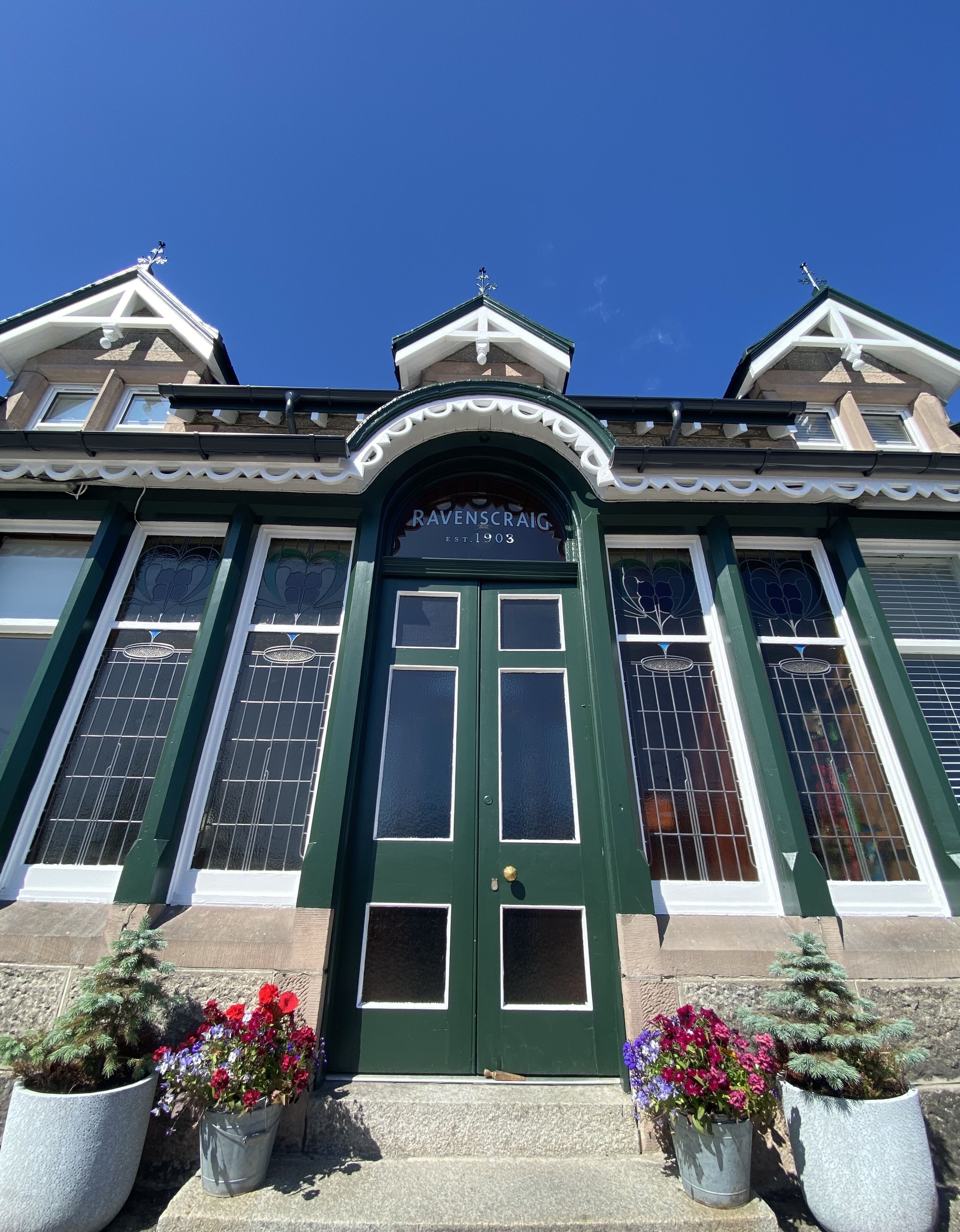 Voorkant van accommodatie