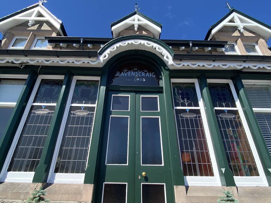 Façade de l’hébergement