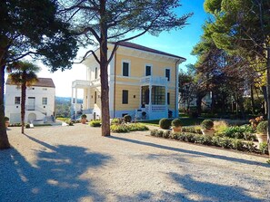 Fassade der Unterkunft