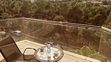 Panoramic Double Room, 1 Bedroom | Egyptian cotton sheets, premium bedding, memory-foam beds, minibar