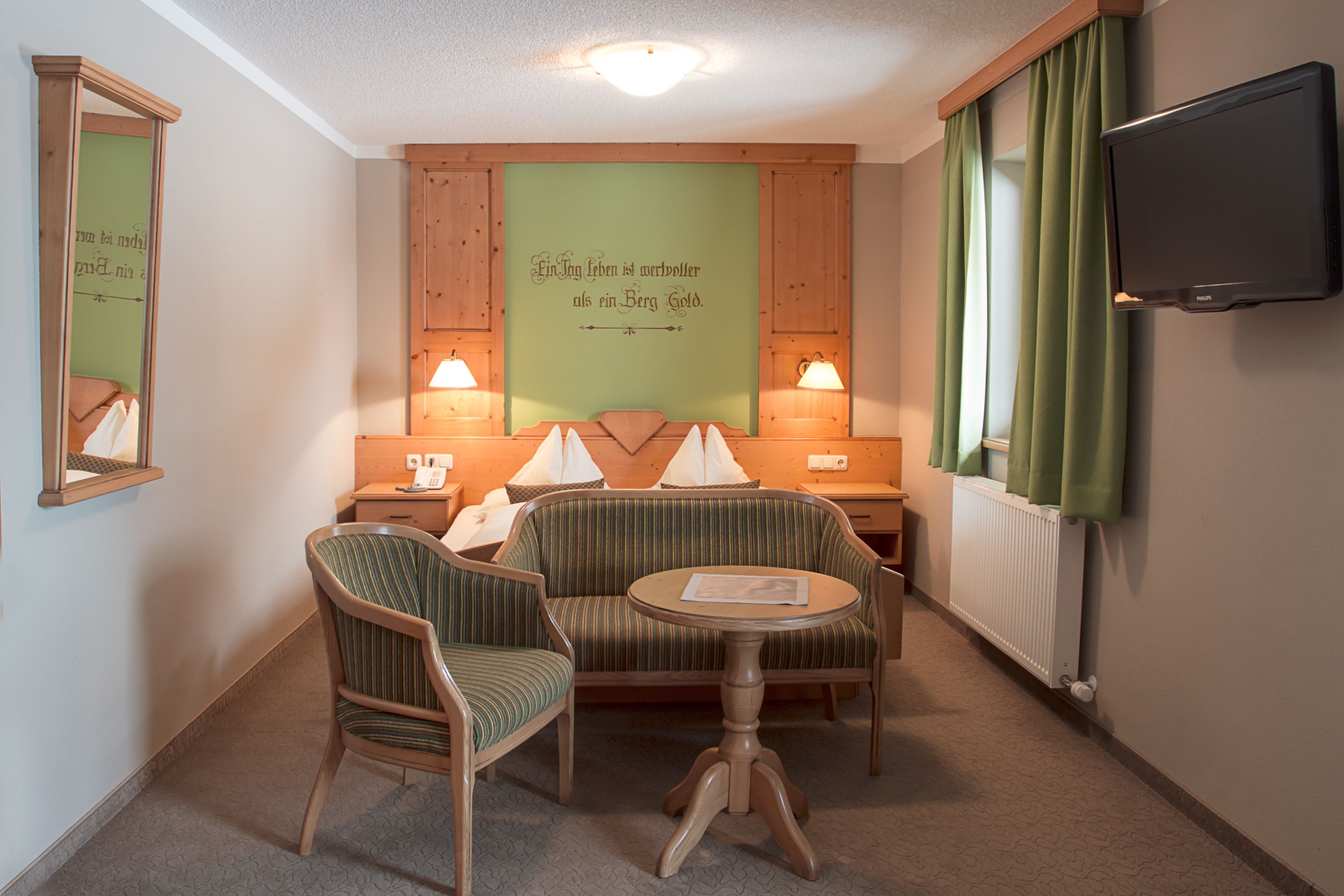 comfort double room | in-room safe, desk, laptop workspace, blackout curtains