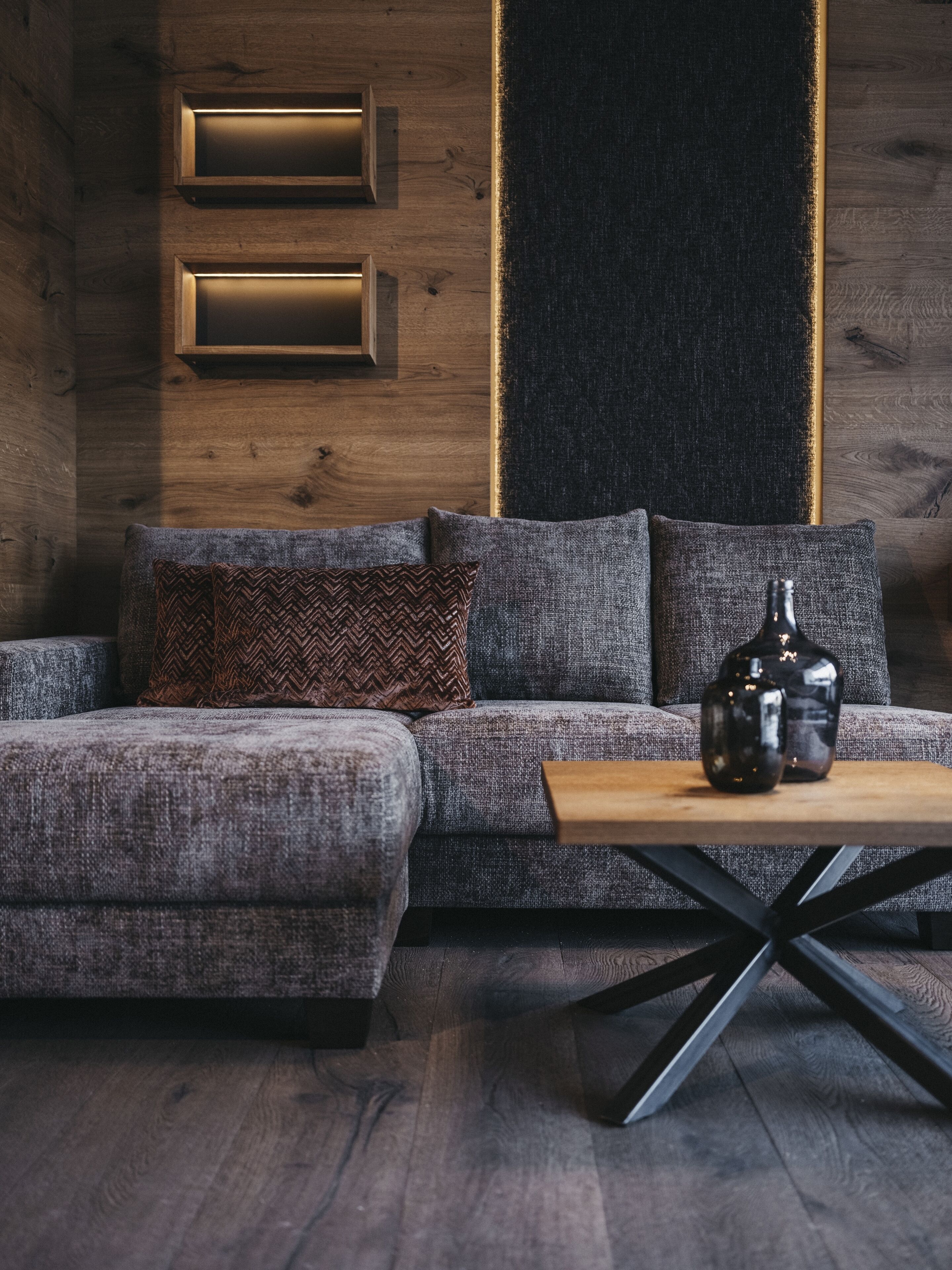 suite | living area | 56-inch tv with satellite channels