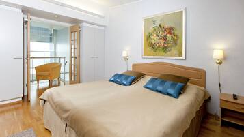 Huoneisto, 2 makuuhuonetta, sauna (76 m2) | 3 makuuhuonetta, silitysrauta/-lauta, vauvansängyt