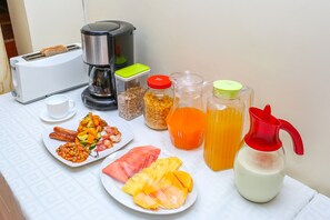 Desayuno continental todos los días (con cargo)