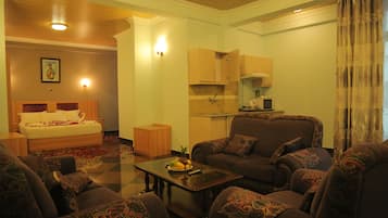 Executive suite, 1 slaapkamer | Kameruitzicht