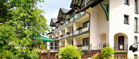 Fachada de la propiedad