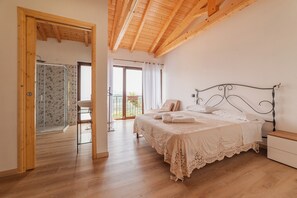 Double or Twin Room, Sea View | Premium bedding, down comforters, blackout drapes, free WiFi - Agriturismo San Basilio (Salento)