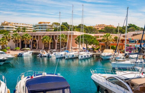 SAINT RAPHAEL APT, Sea View Walk to Beach, 2 Terraces, Pool A/C WiFi, Parking.