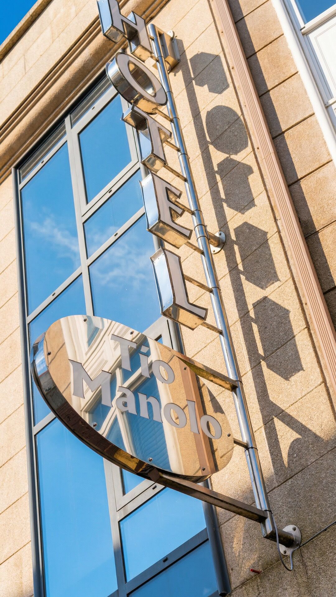 Overnatningsstedets facade