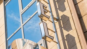 Overnatningsstedets facade