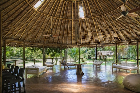 Gazebo. Amak Iquitos Ecolodge