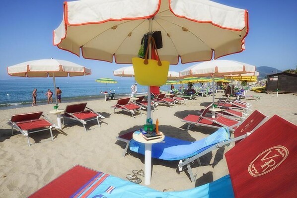 Privatstrand in der Nähe