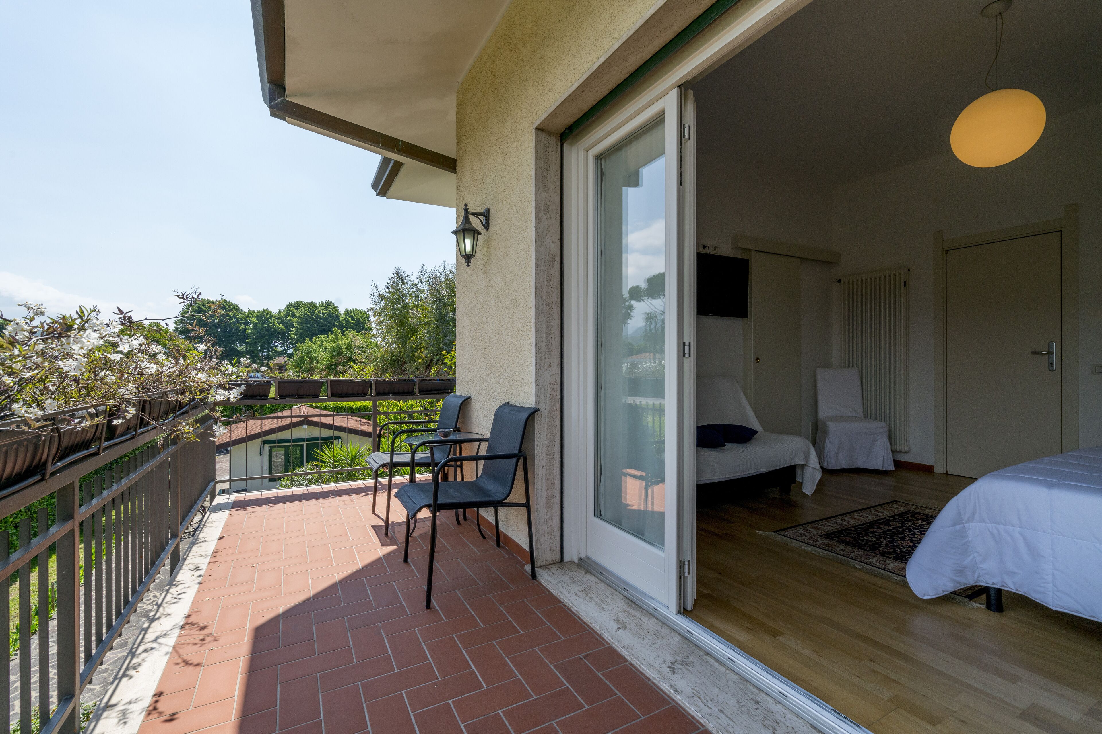 Classic-Doppelzimmer, Gartenblick | Ausblick vom Zimmer