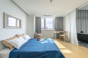 Executive-Apartment, 1 Schlafzimmer | 1 Schlafzimmer, individuell dekoriert, individuell eingerichtet