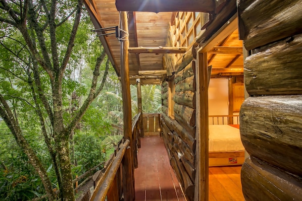 Cabin, Mountain View, Non Accessible | Balcone