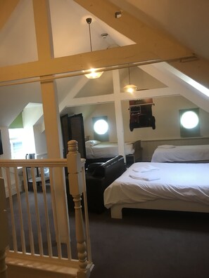 Family Room (2 Adults + 2 Children) | Iron/ironing board, free WiFi, bed sheets - The Dorrington (Halstead)