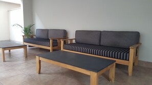 Sala de estar en el lobby