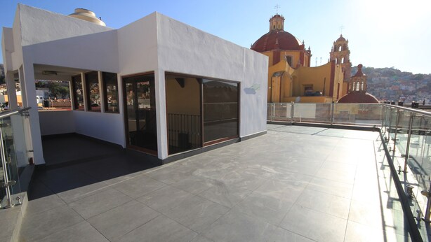 Porch - Hotel Boutique Ponciano (Guanajuato)