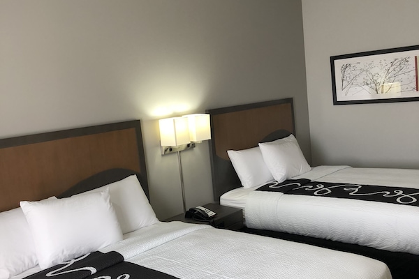 Room, 2 Queen Beds, Non Smoking | Premium bedding, desk, free WiFi, bed sheets