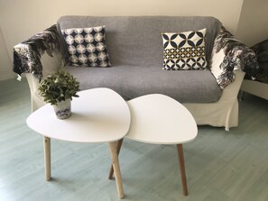 TV connectée, lecteur de DVD, livres, médiathèque