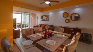 Condo | In-room dining - Beachfront Condo at Grand Venetian (Puerto Vallarta)