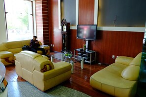 Zona de estar del vestíbulo