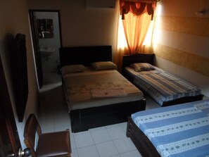Minibar, desk, iron/ironing board, rollaway beds