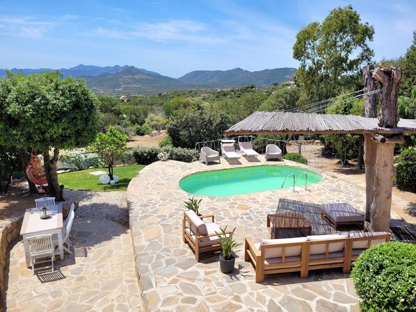 Outdoor pool, a heated pool - DELICIOUS HOUSE COMPLETELY RENOVATED  (Punta Molara)