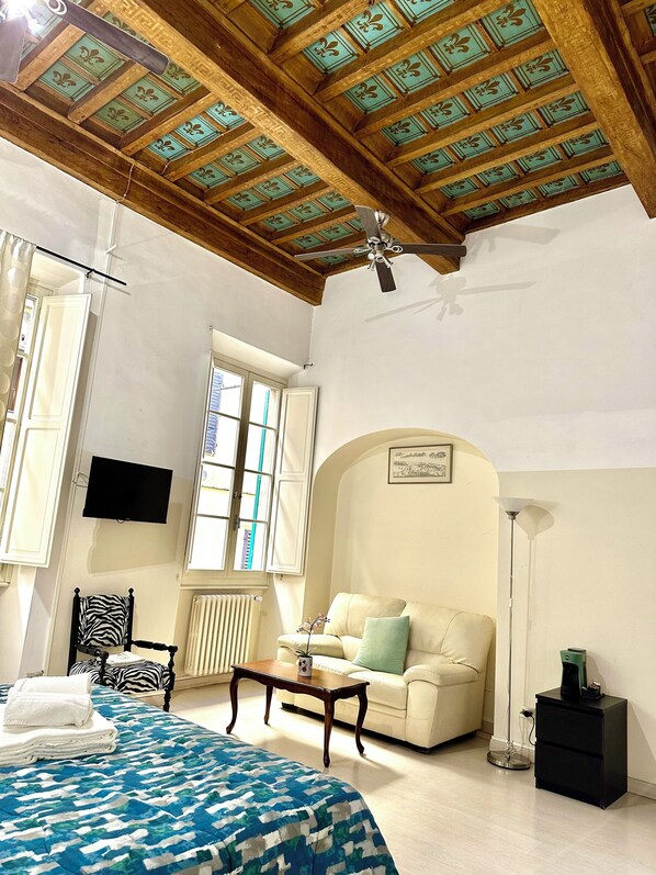 Chambre Double ou avec lits jumeaux, salle de bains commune