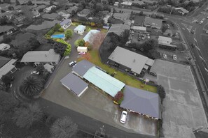 Aerial view - Wayside Motel (Woodend)