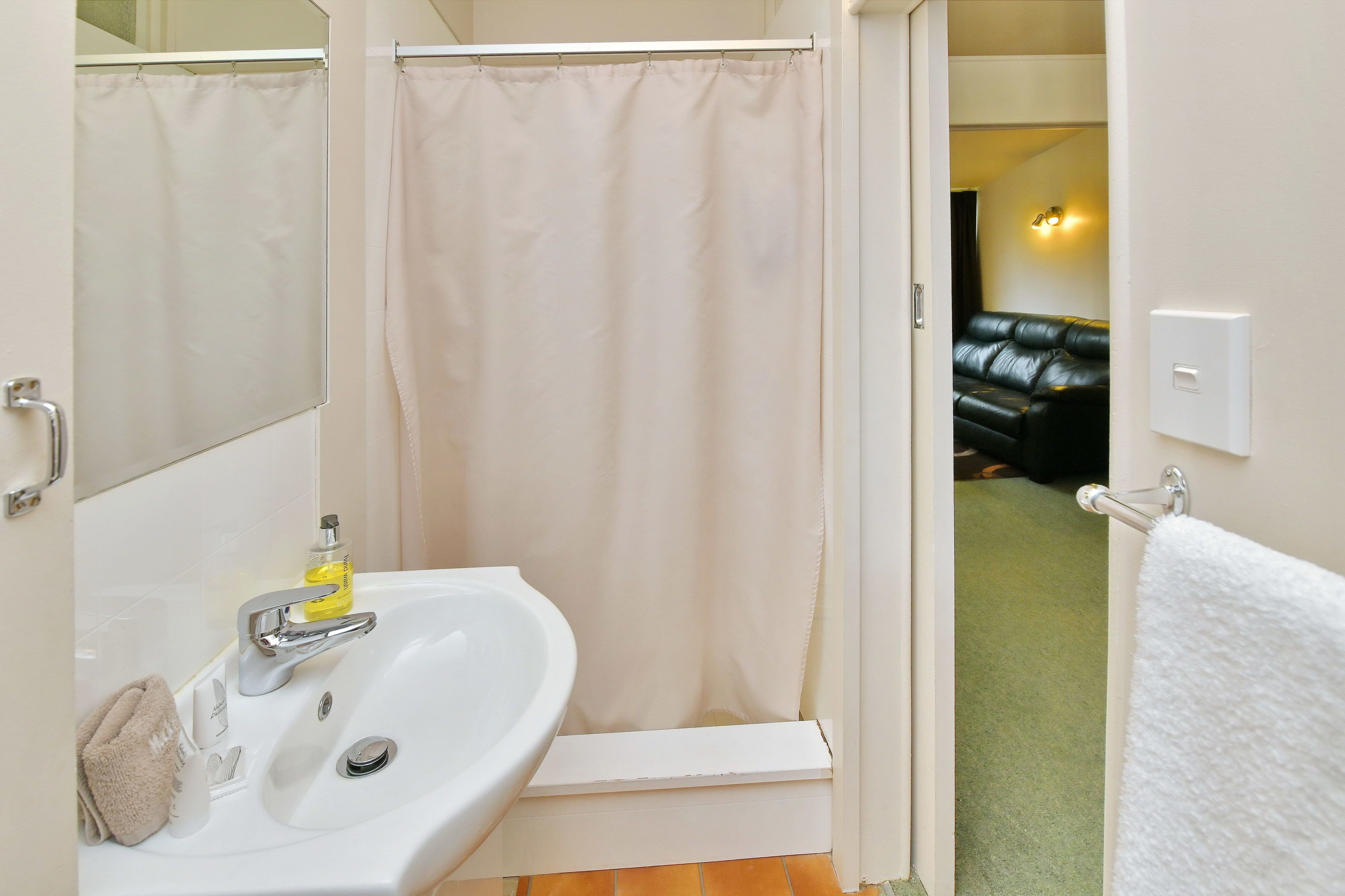 Dusj på badet