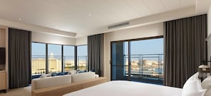 1 bedroom, premium bedding, down comforters, in-room safe