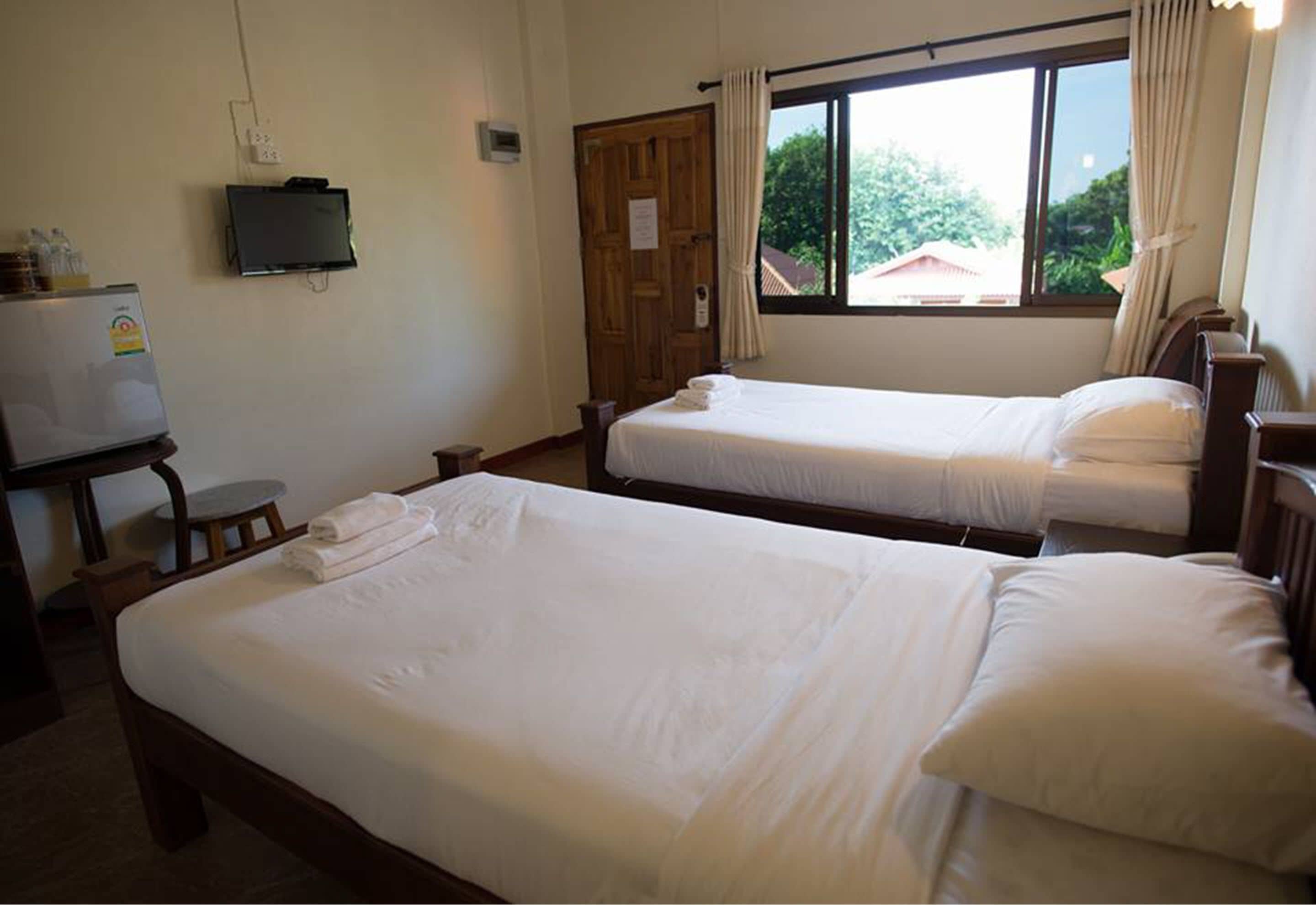 標準雙床房 | 免費 Wi-Fi、床單