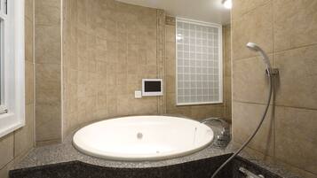 Badewanne und Dusche (separat), Komfortbadewanne