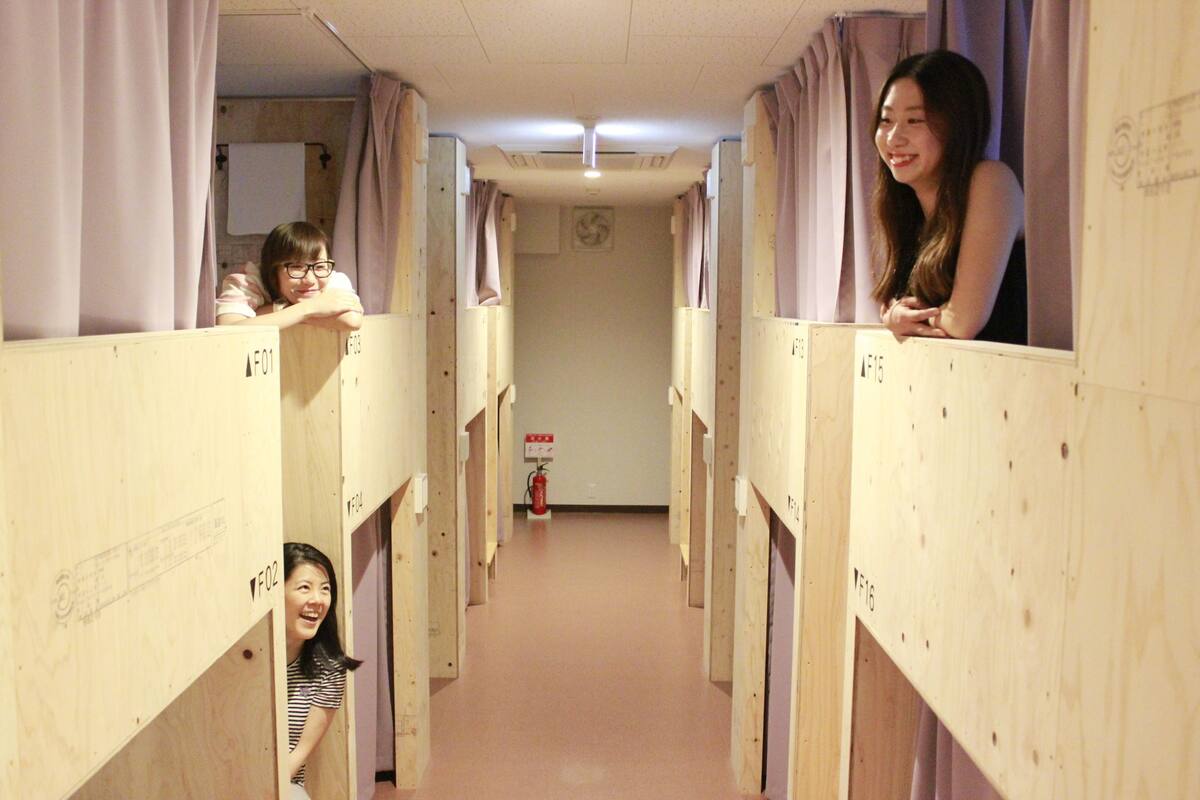 Standard Shared Dormitory, Women only, Non Smoking | Desk, blackout drapes, iron/ironing board (on request), WiFi (free)