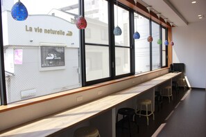 Sala de estar en el lobby